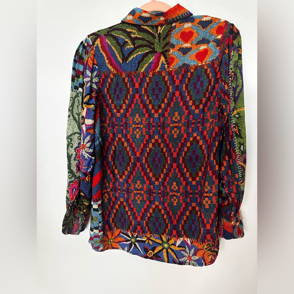 Farm Rio button down shirt Size XS - Picture 2 of 4